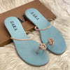 Zara Knot Flats